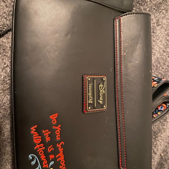 Disney Black and Red Messenger Bag